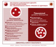 Инфографика по вопросам заболеваемости системы крови